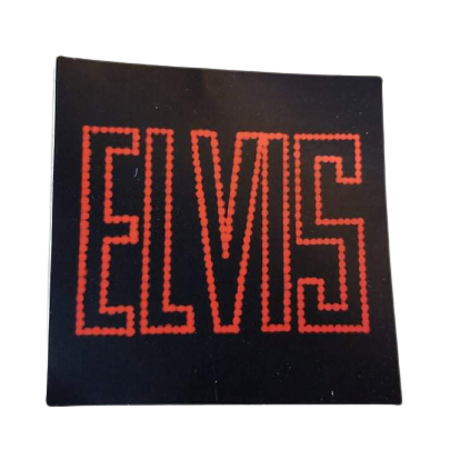 Blue Ribbon Lounge Elvis Sticker