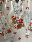 Vintage 1960's Pullover Shirt with Crests