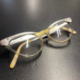 Vintage Silver Cat Eye Glasses