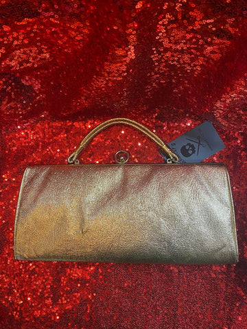Vintage 1950's Theodore Gold Handbag