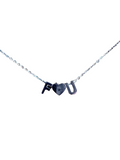 Abernathy's Old English F <3 U Necklace