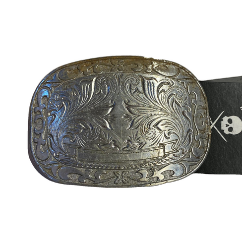 Vintage Silver Belt Buckle