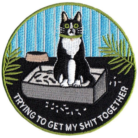 Groovy Things Co. Trying Cat Patch