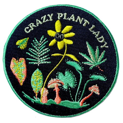 Groovy Things Co. Crazy Plant Lady Patch