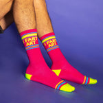 Gumball Poodle 'I Fart Art' Gym Socks