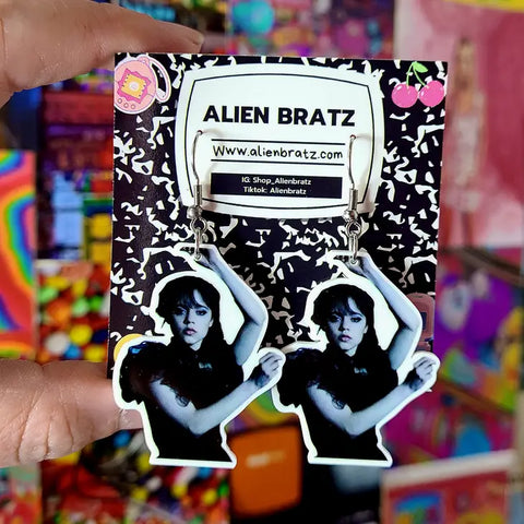 Alien Bratz 'Addams Dance' Earrings