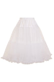 Hell Bunny Polly Petticoat in White