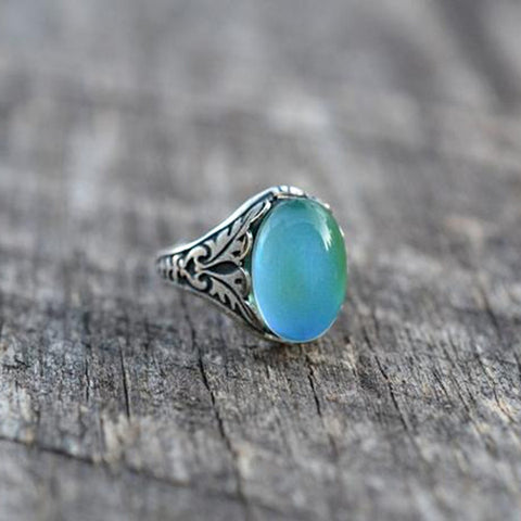 Vintage Style Oval Mood Ring