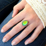 Vintage Style Oval Mood Ring