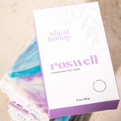 Vocal Botany, A Wildly American Company Roswell Soap Bar