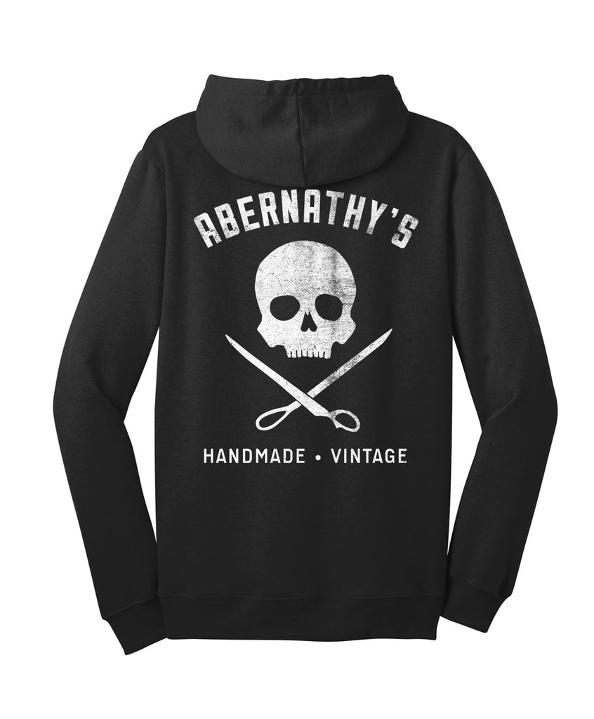 Abernathy's Skull and Scissors Zip Up Hoodie – Shopabernathys