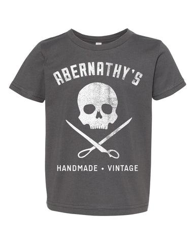 Abernathy's Skull and Scissors Toddler Tshirt