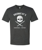 Abernathys Skull and Scissors Logo Men's Tshirt
