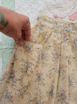 Gunne Sax Tan Top and Skirt Set