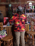 Vintage 1990's Red and Yellow Carribean Shirt