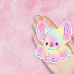 Bright Bat - Rainbow Bright Bat Mascot Vinyl Sticker