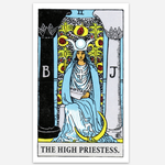 Large High Priestess Tarot Card Sticker