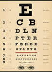 Cavallini & Co Eye Chart Wrap Poster