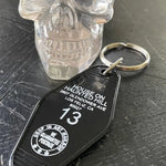 The 3 Sisters Design Co. Motel Key Fob - House on Haunted Hill