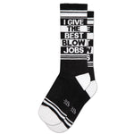 Gumball Poodle I Give The Best Blow Jobs Gym Crew Socks