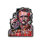 Point Blank Edgar Allan Poe Vinyl Sticker