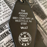 The 3 Sisters Design Co. Motel Key Fob - Addams Family