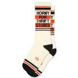 Gumball Poodle 'Horny For Thrift Stores' Gym Crew Socks
