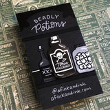 A Fink & Ink Toxic - Masculinity Poison Enamel Pin