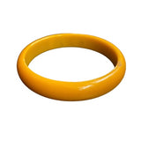 Vintage 60 Butterscotch Yellow Bakelite Bangle