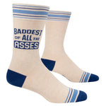 Blue Q - Baddest of Asses Men's Socks